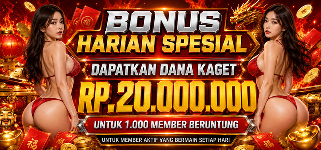BONUS DANA KAGET TOTAL Rp.20.000.000 TURBO78